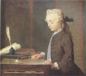 Jean Baptiste Simeon Chardin Boy with a Top (nk05) china oil painting image